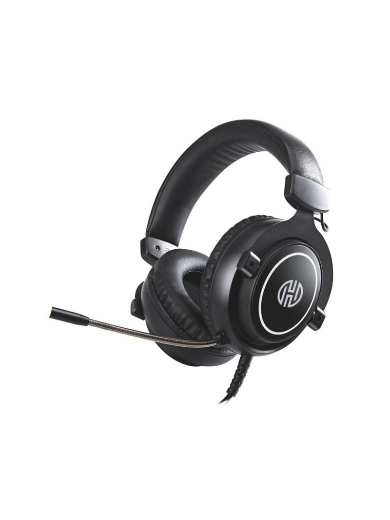 Headset gamer hoopson f-300-cz preto e cinza