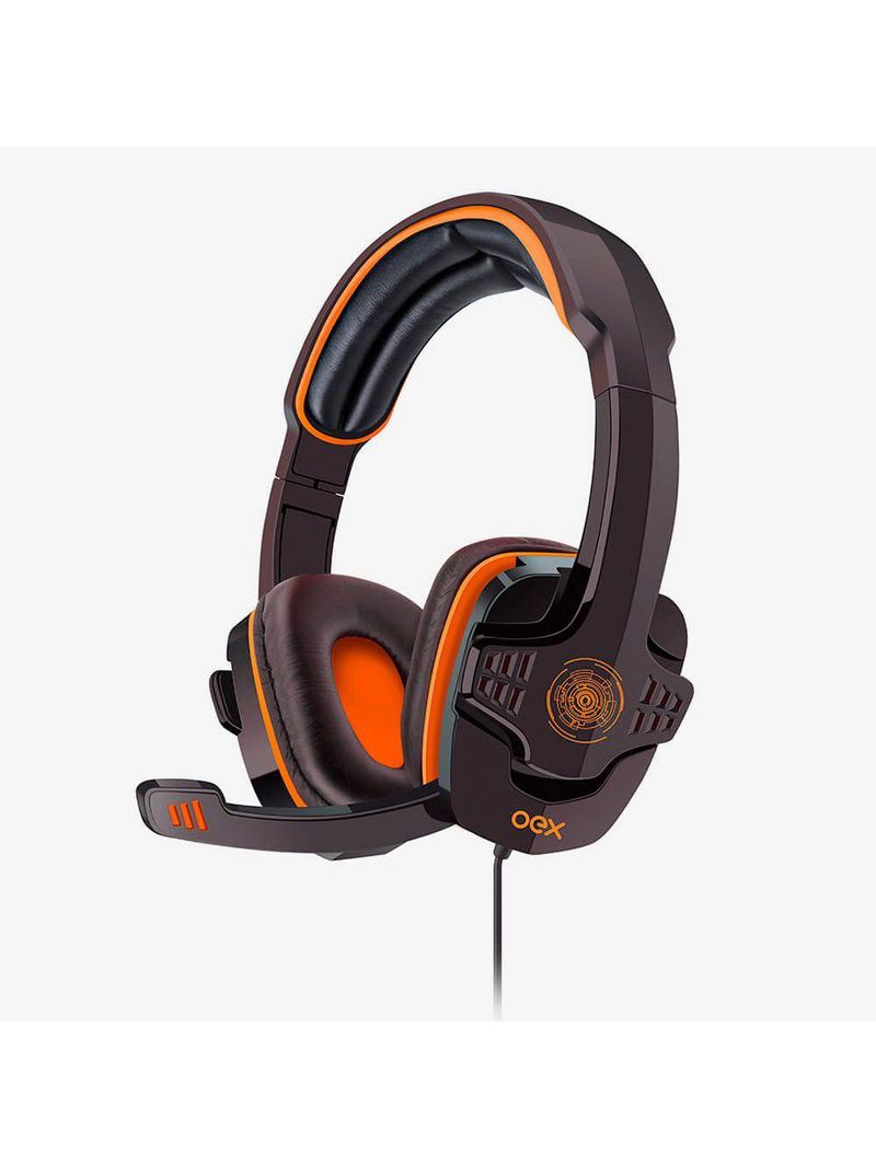 Headset gamer 71 - target hs203 - usb - oexgame preto
