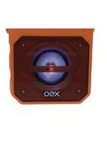 Caixa de som bluetooth 90w oex fun sk415 laranja
