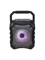 Caixa de som bluetooth 15w newlink bomber sp112 - led, fm e entrada para cartao micro sd cinza