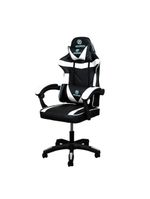 Cadeira gamer hoopson preta e branca cg-506