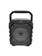 Caixa de som bluetooth 15w newlink bomber sp112 - led, fm e entrada para cartao micro sd cinza
