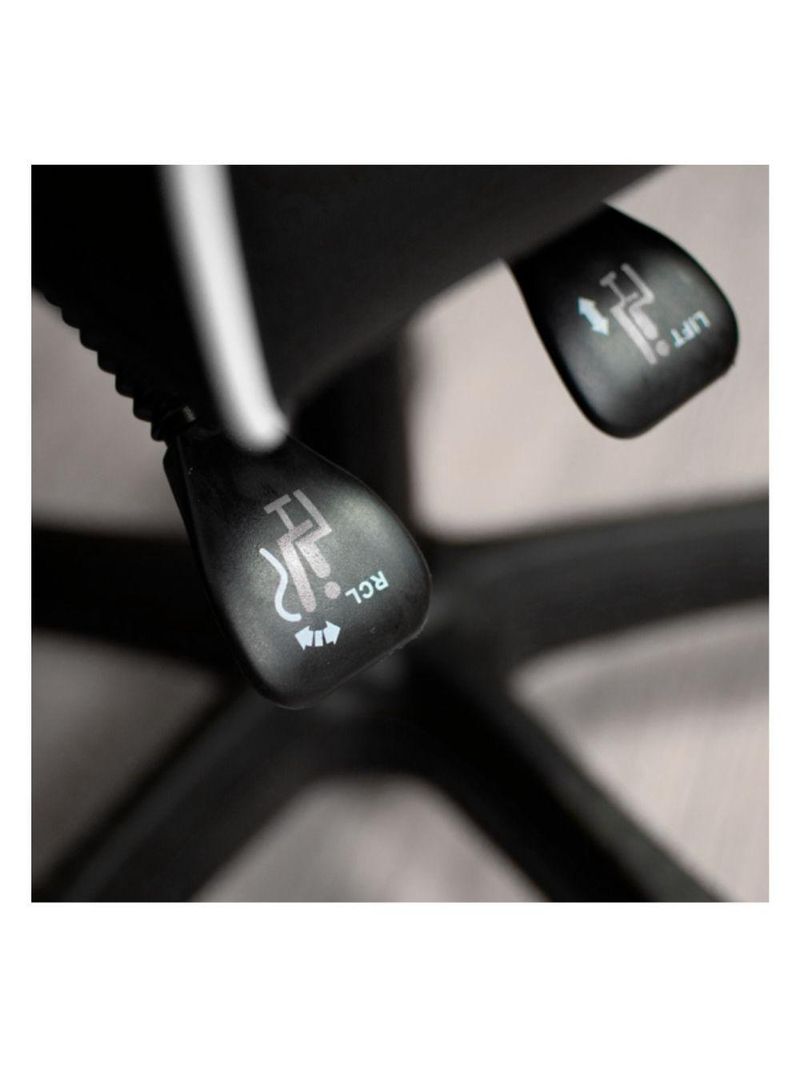 Cadeira gamer hoopson preta e branca cg-506