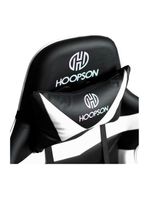 Cadeira gamer hoopson preta e branca cg-506