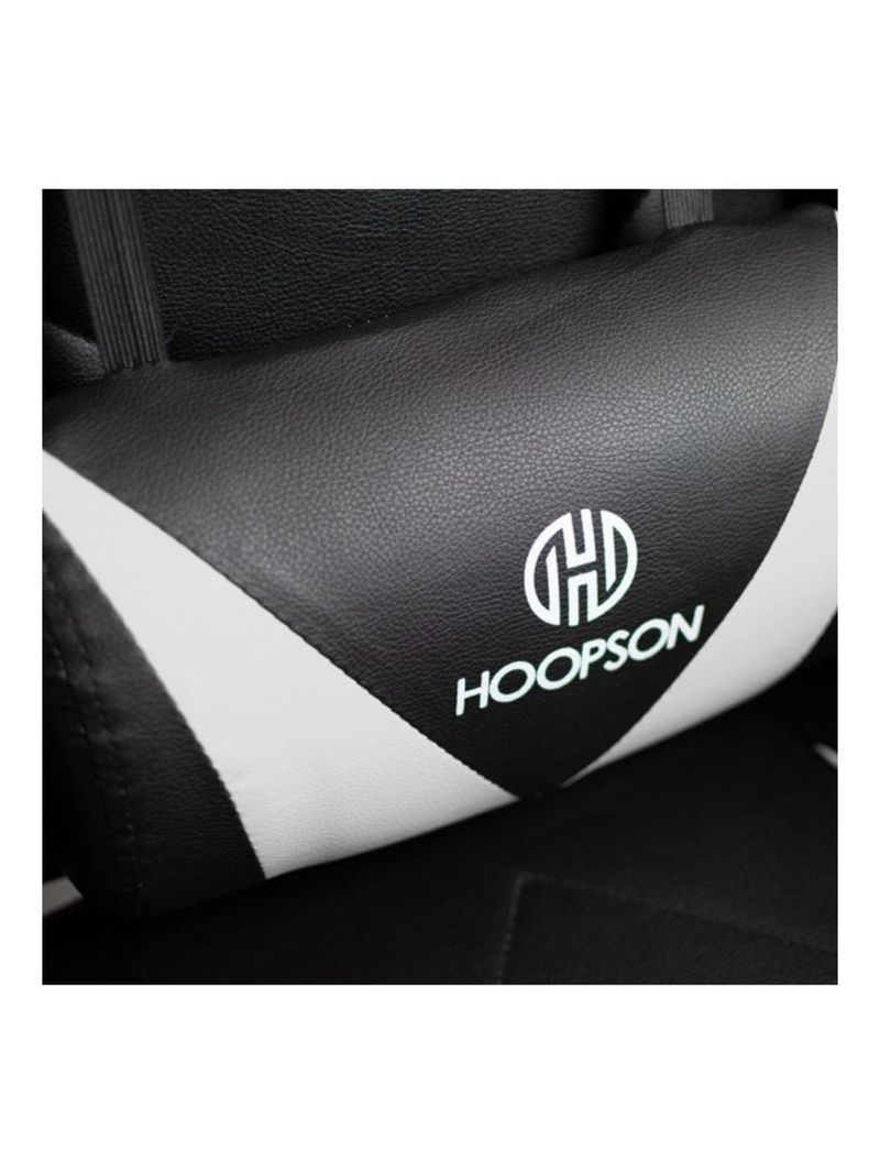 Cadeira gamer hoopson preta e branca cg-506