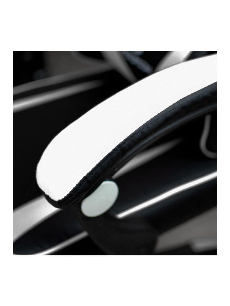 Cadeira gamer hoopson preta e branca cg-506