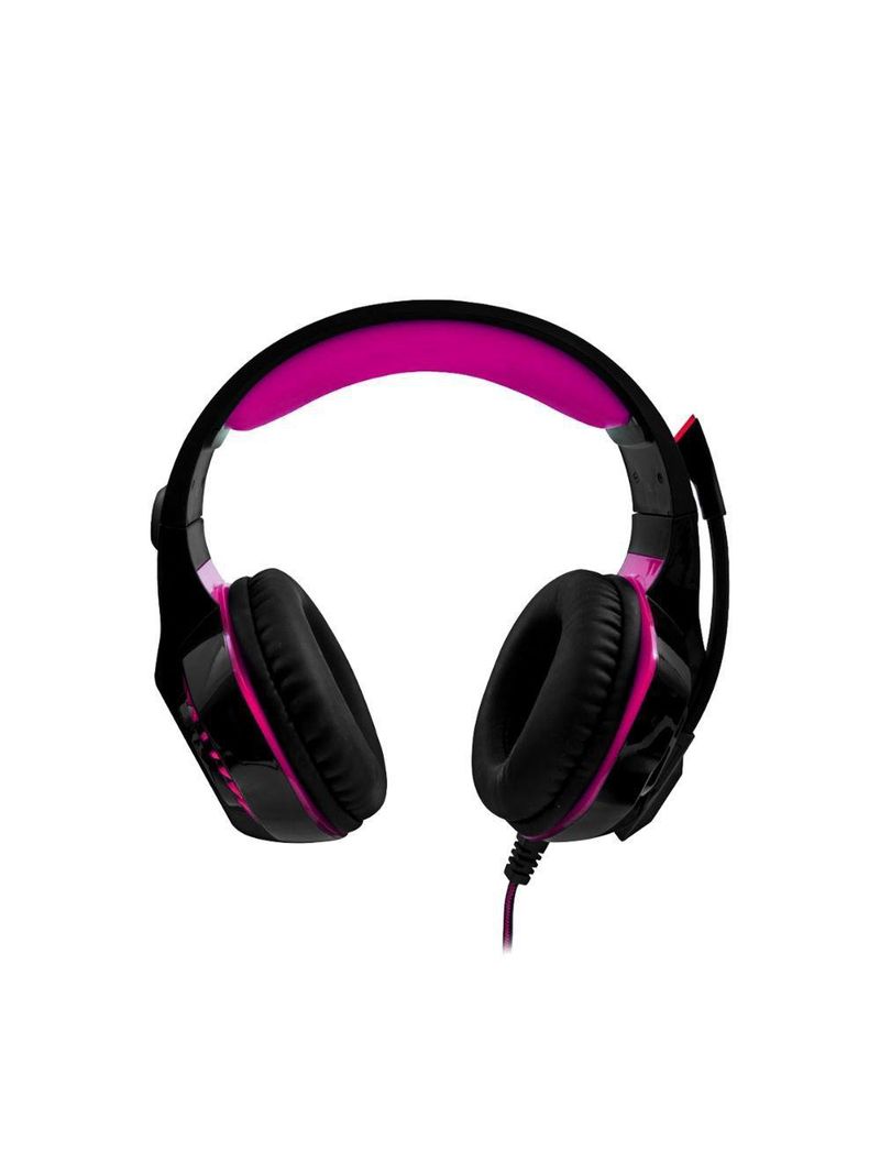 Headset beast-xr hs404 preto/ rosa oex games