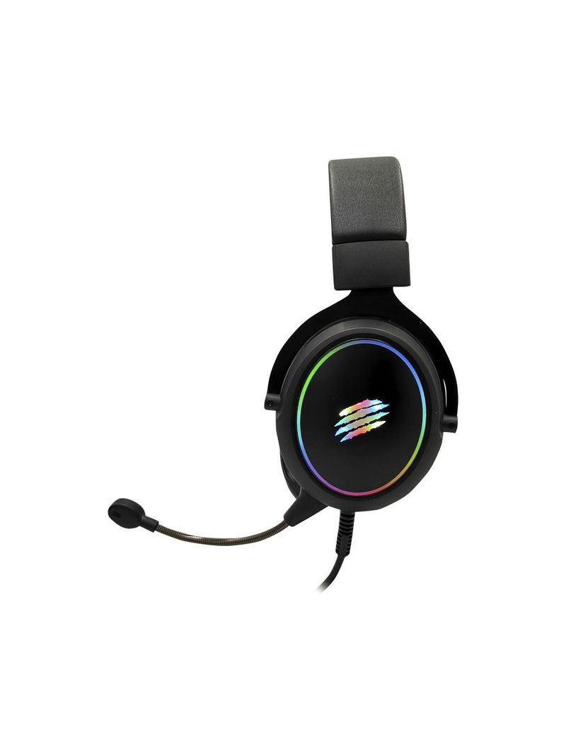 Headset gamer ozzy - virtual surround 71 e multiplataforma - oexgame preto