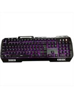 Teclado gamer fusion oex preto