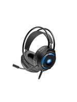 Headset gamer - kaster hs416 - usb -  led - oex game  preto