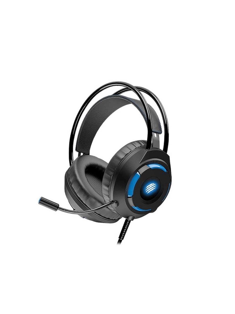 Headset gamer - kaster hs416 - usb -  led - oex game  preto
