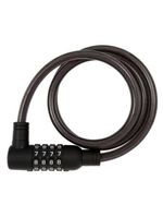 Cadeado para bicicleta brasfort 10mmx1m espiral com segredo