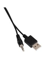 Caixa de som gamer multimídia fortrek black hawk rgb preta