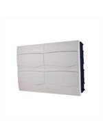 Quadro de distribuição de embutir bca 48 din tramontina
