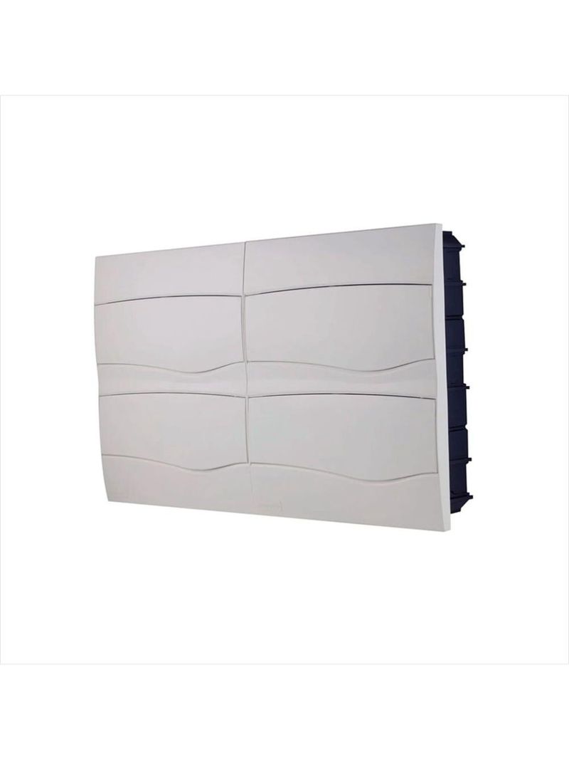 Quadro de distribuição de embutir bca 48 din tramontina