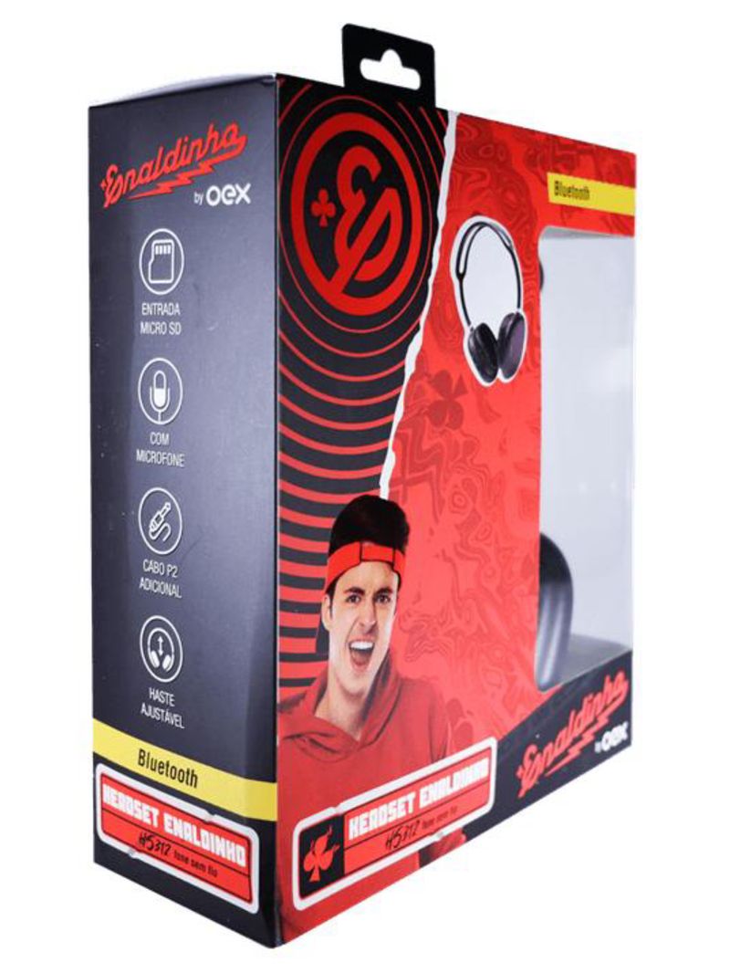 Headset bluetooth enaldinho hs312 oex
