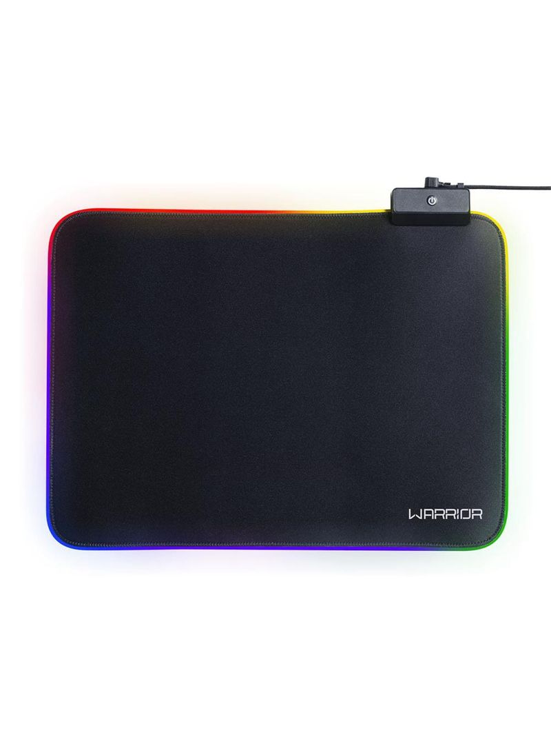 Mousepad cronos gamer flexível rgb warrior - ac333