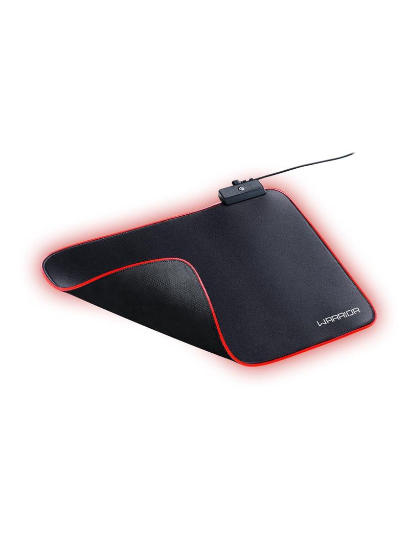 Mousepad cronos gamer flexível rgb warrior - ac333