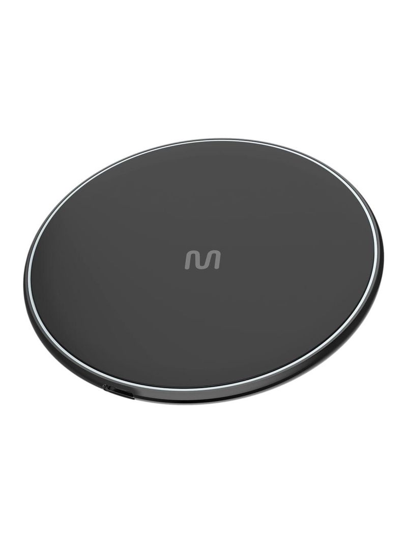Carregador por indução usb-c preto 15w multilaser - cb172