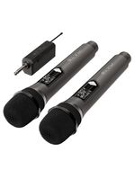 Par de microfones pulse pro 2 sem fio + receiver - sp801