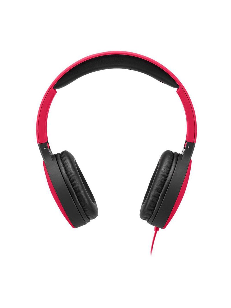 Fone de ouvido dobrável new fun p2 vermelho multi - ph270