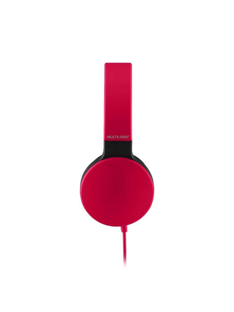 Fone de ouvido dobrável new fun p2 vermelho multi - ph270