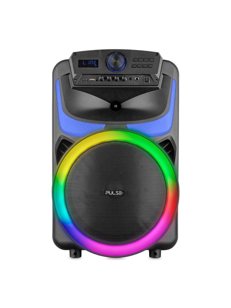 Caixa de som portátil burst 550w 12" bt/aux/usb/fm pulse - sp403e