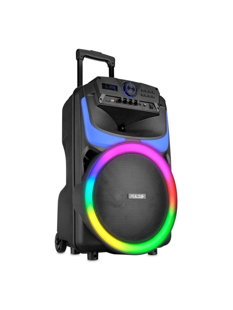 Caixa de som portátil burst 550w 12" bt/aux/usb/fm pulse - sp403e
