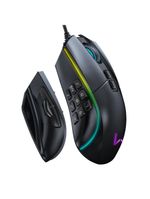 Mouse gamer rolf 14 botões com fio 10000dpi warrior - mo420