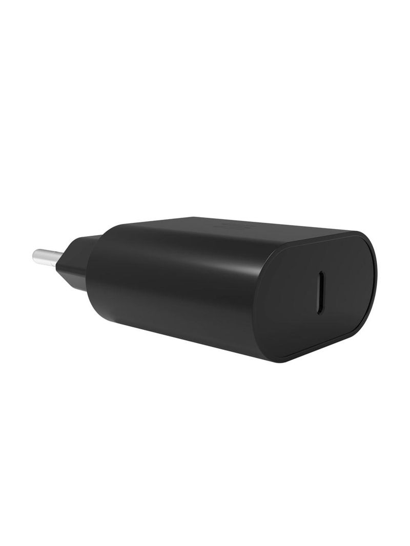 Carregador de parede usb c 20w preto - cb168