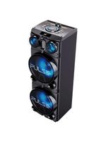 Caixa de som torre storm 10pol 1500w rms bt/aux/usb/tws/fm pulse - sp514