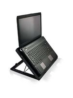 Cooler para notebook power gamer led verde luminoso multilaser - ac267