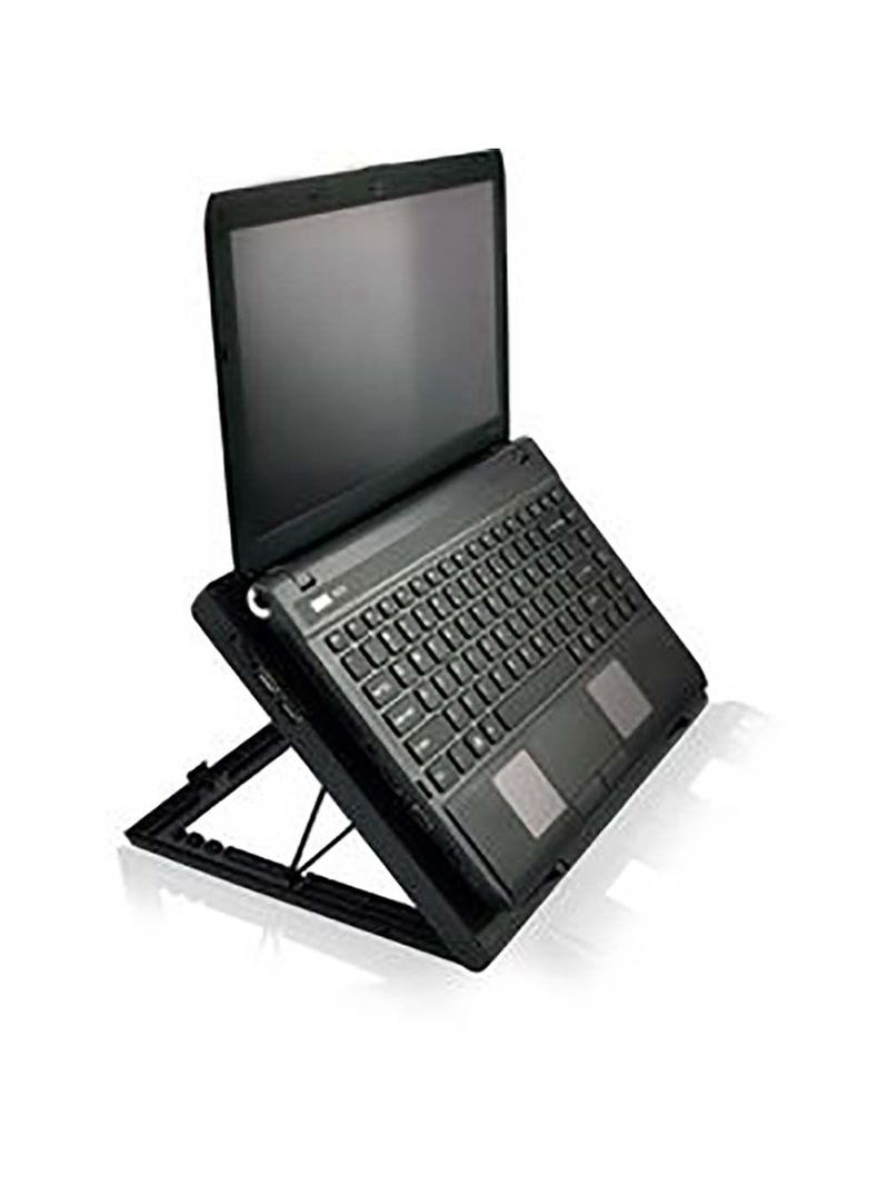 Cooler para notebook power gamer led verde luminoso multilaser - ac267