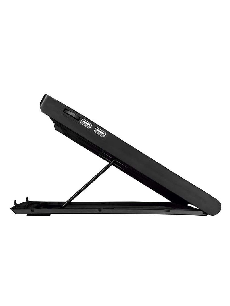 Cooler para notebook power gamer led verde luminoso multilaser - ac267