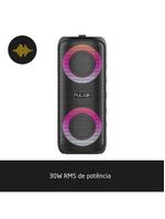Caixa de som mini pulsebox 30w bluetooth 50/aux/sd pulse - sp603