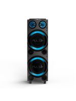 Caixa de som torre double 10 pol 1800w rms bt led pulse - sp507