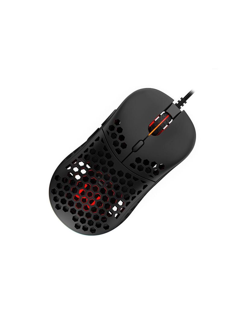 Mouse gamer hive 8 botões rgb 16000dpi, sensor pixart 3389 warrior - mo398