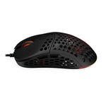 Mouse gamer hive 8 botões rgb 16000dpi, sensor pixart 3389 warrior - mo398