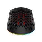 Mouse gamer hive 8 botões rgb 16000dpi, sensor pixart 3389 warrior - mo398
