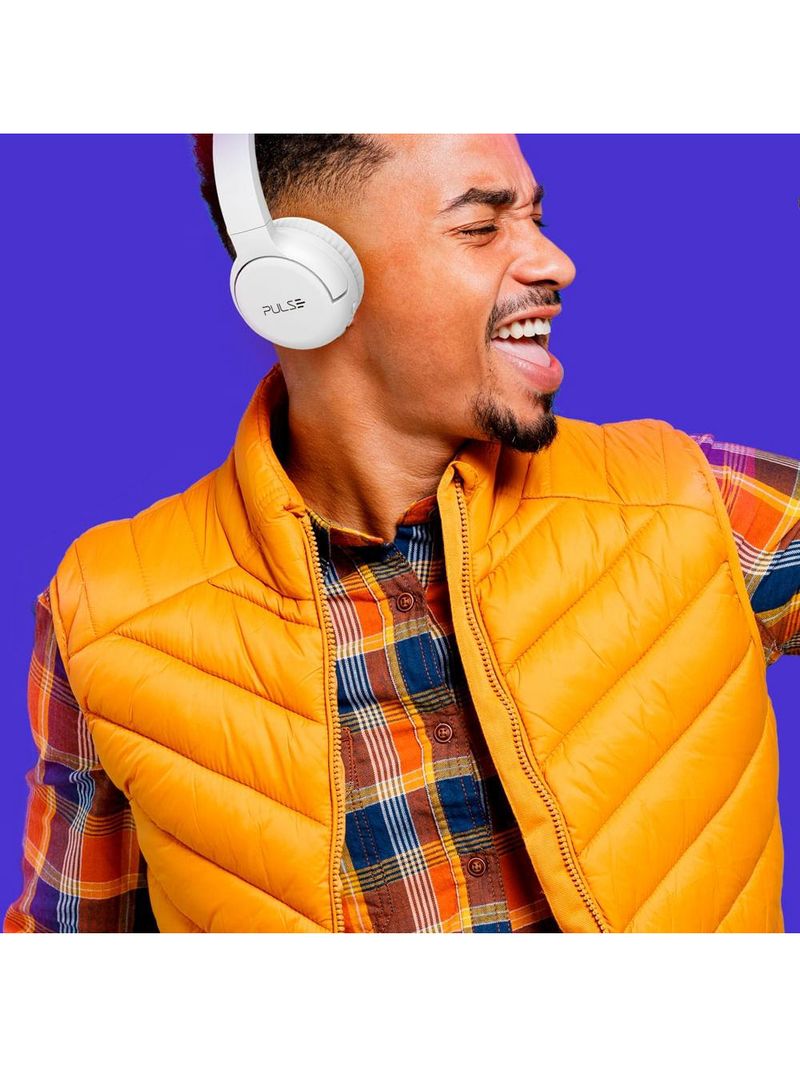 Headphone bluetooth flow branco pulse - ph394