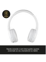 Headphone bluetooth flow branco pulse - ph394
