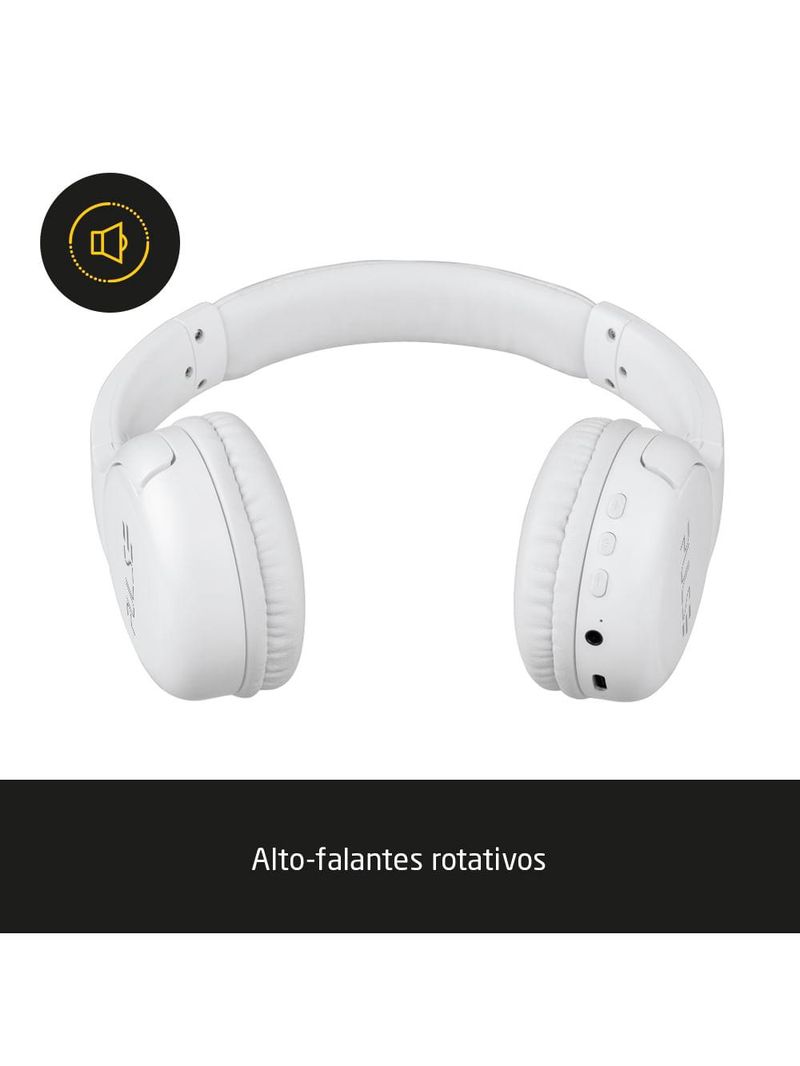 Headphone bluetooth flow branco pulse - ph394