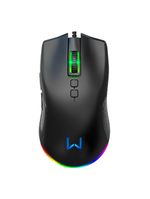 Mouse gamer rush 12000dpi 7 botões warrior - mo392
