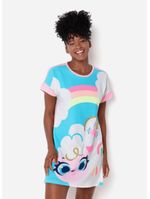 Camisola manga curta viscolycra feminina ovelha