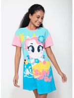 Camisola manga curta viscolycra feminina unicórnio aloha