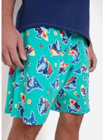 Pijama manga curta algodão masculino tubarão aloha