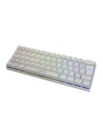 Teclado gamer mecânico royal precision, blue switch, abnt2, rgb branco warrior - tc311