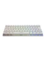Teclado gamer mecânico royal precision, blue switch, abnt2, rgb branco warrior - tc311