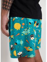 Pijama manga curta masculino space food