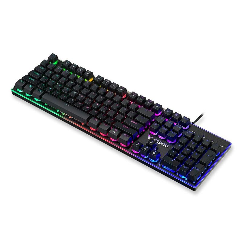 Teclado gamer rapoo vpro retroiluminado v52 pro - ra029